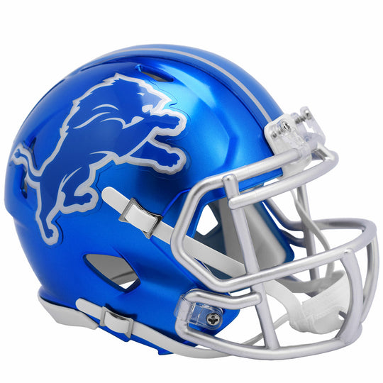 Detroit Lions NFL Riddell Speed FLASH Alternate Authentic Full Size Helmet - Fan Shop TODAY