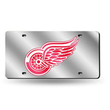 Detroit Red Wings NHL Mirror Laser Tag License Plates - Fan Shop TODAY
