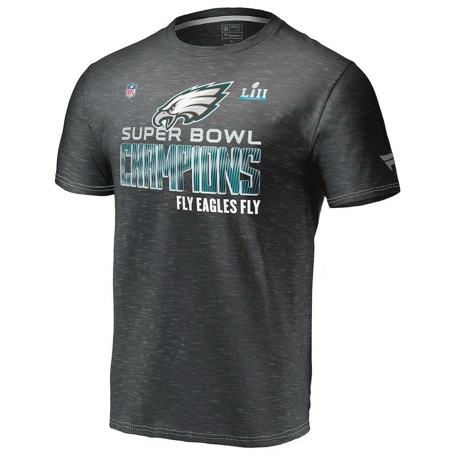 Philadelphia Eagles NFL Super Bowl LII Champions Locker Room T-Shirt, S / Black by Fan Shop Today