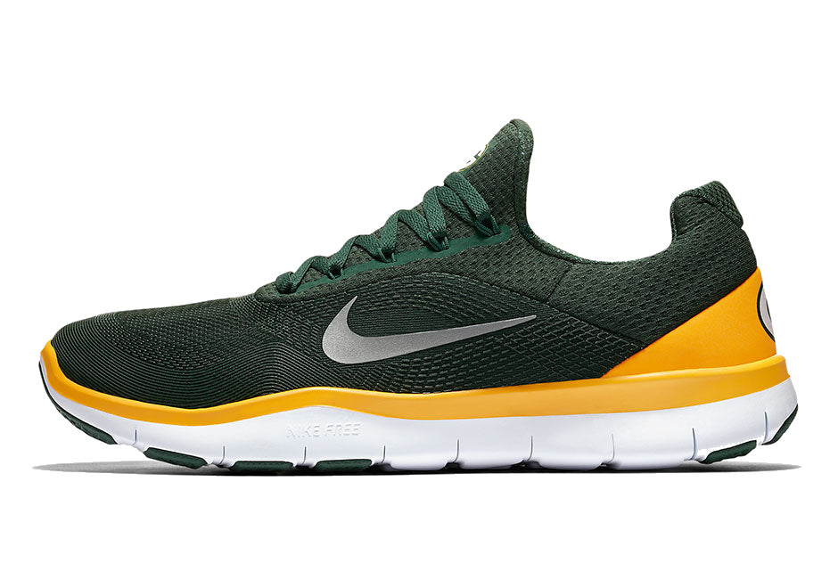 Green Bay Packers Nike Shoes Fly Wire 10.0 - Mens