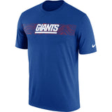 New York Giants Nike Sideline Seismic Performance T-Shirt - Fan Shop TODAY