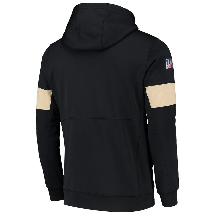 New Orleans Saints Nike Sideline Team Logo Performance Pullover