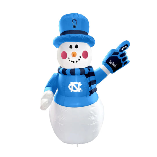 North Carolina Tar Heels NCAA Inflatable Snowman 7' - Fan Shop TODAY