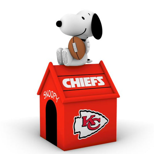 Kansas City Chiefs NFL Inflatable Peanuts Snoopy Dog House 5' - Fan Shop TODAY