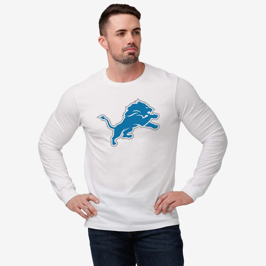 Detroit Lions NFL Logo Long Sleeve T-Shirt - Fan Shop TODAY