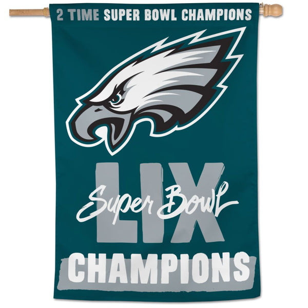 Philadelphia Eagles Super Bowl Champions Flag 28" x 40" - Fan Shop TODAY