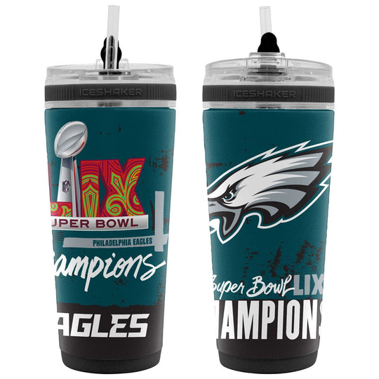 Philadelphia Eagles Super Bowl Champions 26oz Stainless Steel Ice Shaker - Fan Shop TODAY