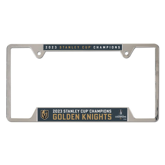 Las Vegas Golden Knights Stanley Cup Champions License Plate Frame - Fan Shop TODAY