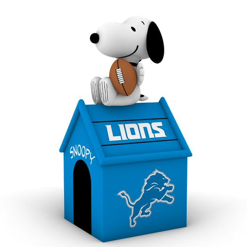 Detroit Lions NFL Inflatable Peanuts Snoopy Dog House 5' - Fan Shop TODAY