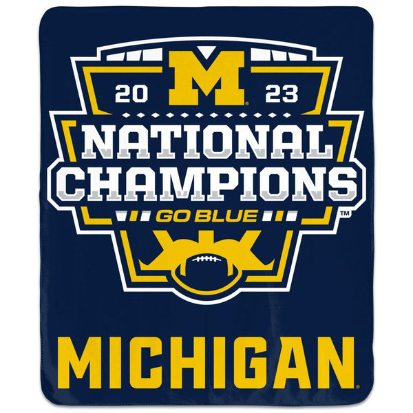 Michigan Wolverines 2023 National Champions 50" x 60" Throw Blanket - Fan Shop TODAY