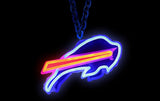 Buffalo Bills NFL Neon LED Light Up Logo Chain 10'' - Fan Shop TODAY