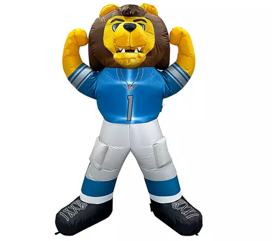 Detroit Lions NFL Inflatable Mascot 7' - Fan Shop TODAY