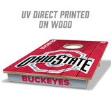 Ohio State Buckeyes 2' x 3' Solid Wood Cornhole Tailgate Set - Fan Shop TODAY