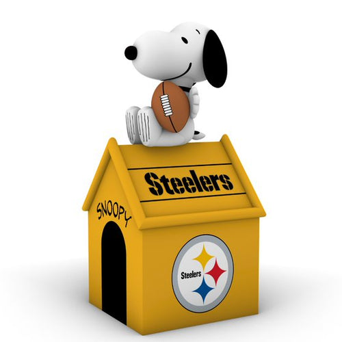 Pittsburgh Steelers NFL Inflatable Peanuts Snoopy Dog House 5' - Fan Shop TODAY
