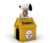 Pittsburgh Steelers NFL Inflatable Peanuts Snoopy Dog House 5' - Fan Shop TODAY