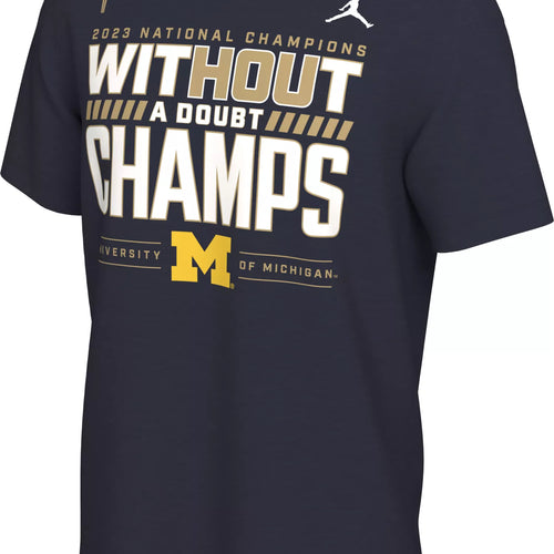 Michigan Wolverines 2023 National Champions Jordan Locker Room T-Shirt - Fan Shop TODAY