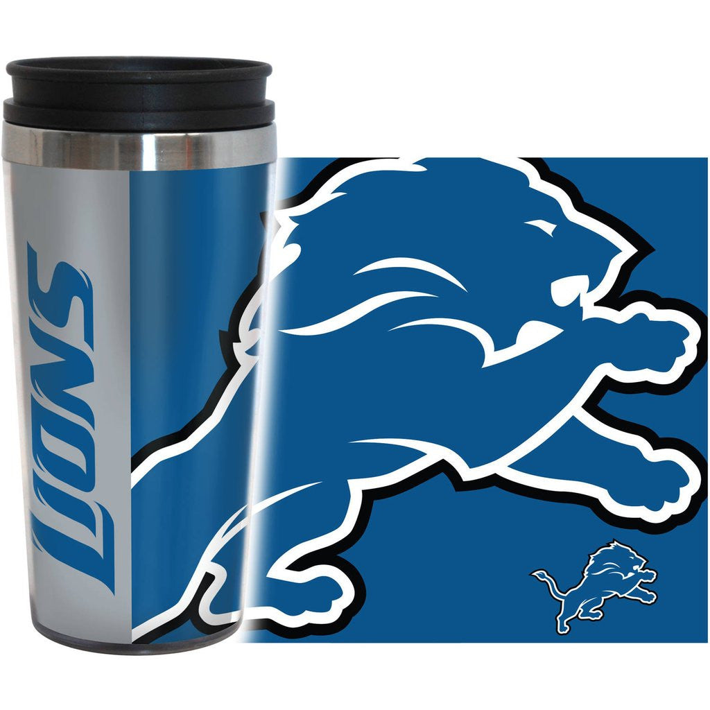 Detroit Lions Boelter Brands 16oz Travel Hype Tumbler - Detroit