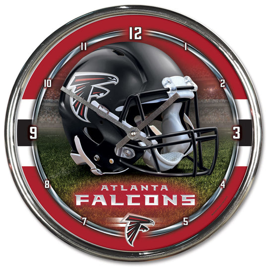 Atlanta Falcons NFL Chrome Wall Clock - Fan Shop TODAY