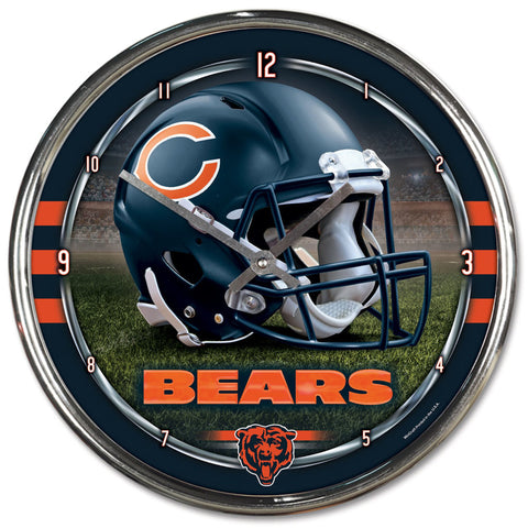 Chicago Bears NFL Chrome Wall Clock - Fan Shop TODAY