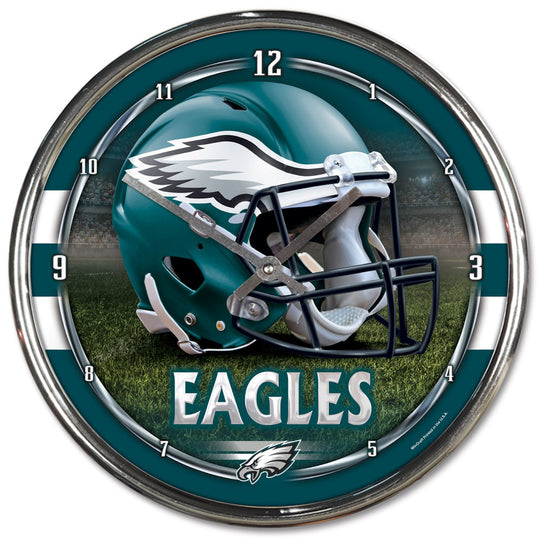 Philadelphia Eagles NFL Chrome Wall Clock - Fan Shop TODAY