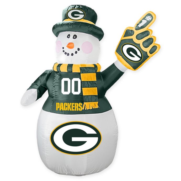 Green Bay PackersCeramic Snowman Cookie Jar - For The Deep Rooted Fan! –  Sporticulture