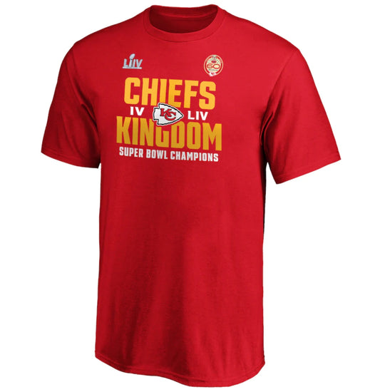 Kansas City Chiefs NFL Super Bowl Champions T-Shirt - Fan Shop TODAY