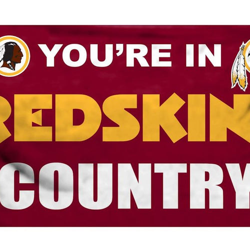 Washington Football Team NFL Flag Redskins Country 3'×5' - Fan Shop TODAY