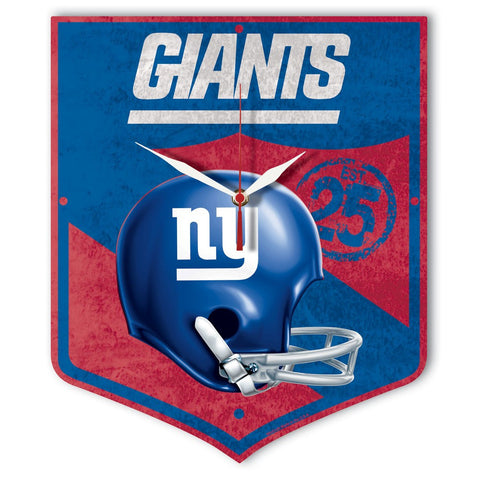 Giants NFL Plaque HD Wall Clock - Fan Shop TODAY