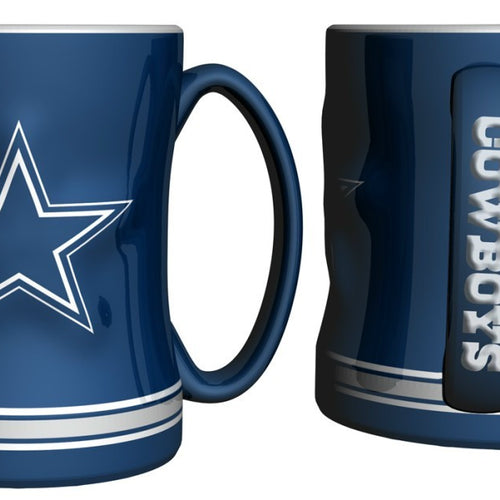 Cowboys NFL Coffee Mug - 14oz Sculpted Relief - Fan Shop TODAY