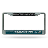 Philadelphia Eagles Super Bowl LII Champions Metal License Plate Frames - Fan Shop TODAY