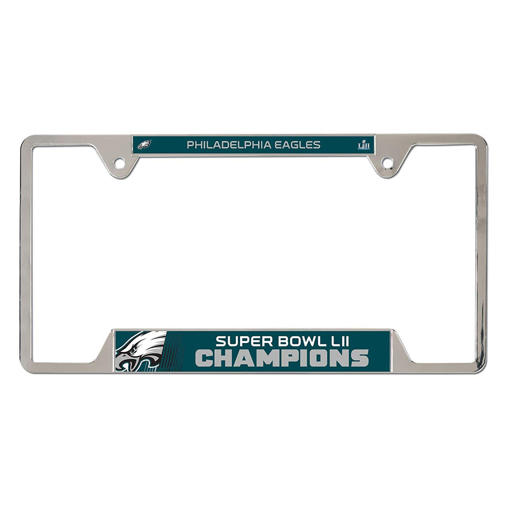 Philadelphia Eagles Super Bowl LII Champions Metal License Plate Frames ...