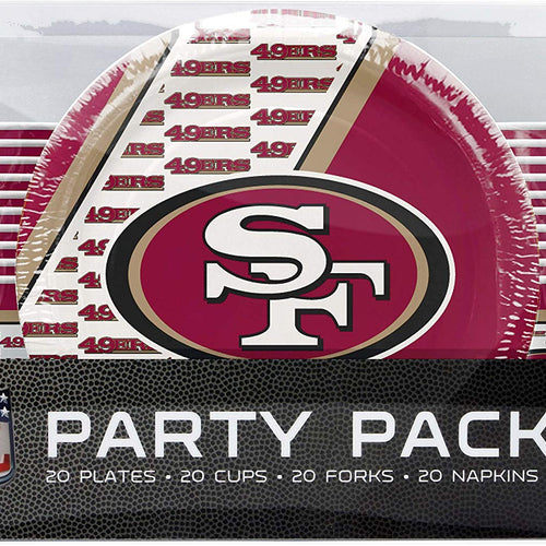 San Francisco 49ers NFL Party Pack - Fan Shop TODAY