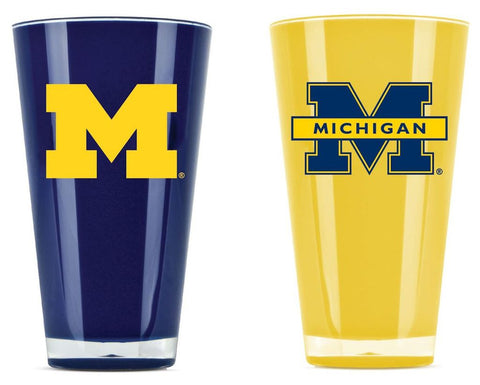 Wolverines NCAA 20 oz. Insulated Tumblers - 2 Pack Set - Fan Shop TODAY