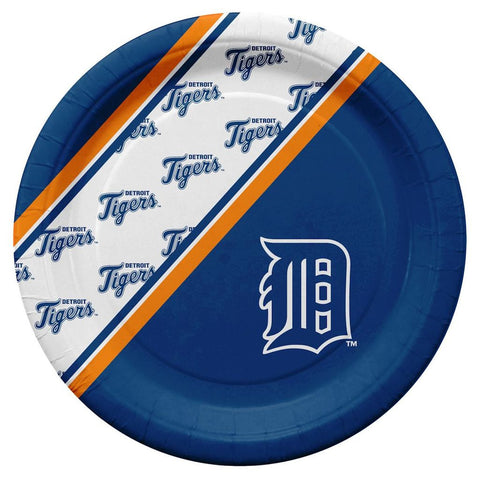 Detroit Tigers MLB Paper Plates 20 Pack - Fan Shop TODAY