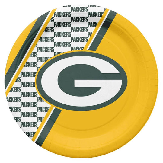 Packers NFL Paper Plates 20 Pack - Fan Shop TODAY