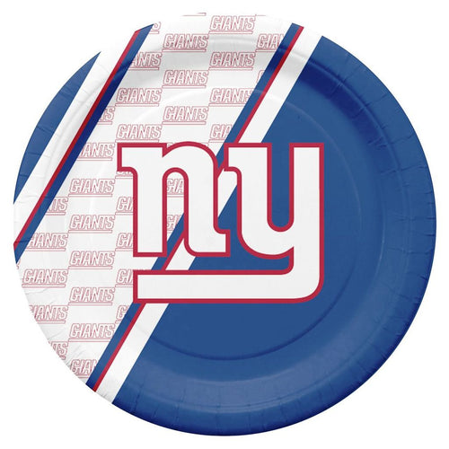 Giants NFL Paper Plates 20 Pack - Fan Shop TODAY