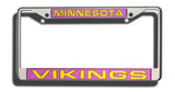 Vikings NFL Chrome License Plate Frames - Fan Shop TODAY