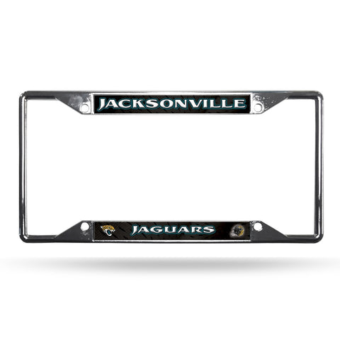 Jacksonville Jaguars License Plate Frame Chrome - Fan Shop TODAY