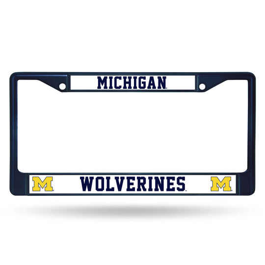 Wolverines NCAA Chrome License Plate Frame - Fan Shop TODAY
