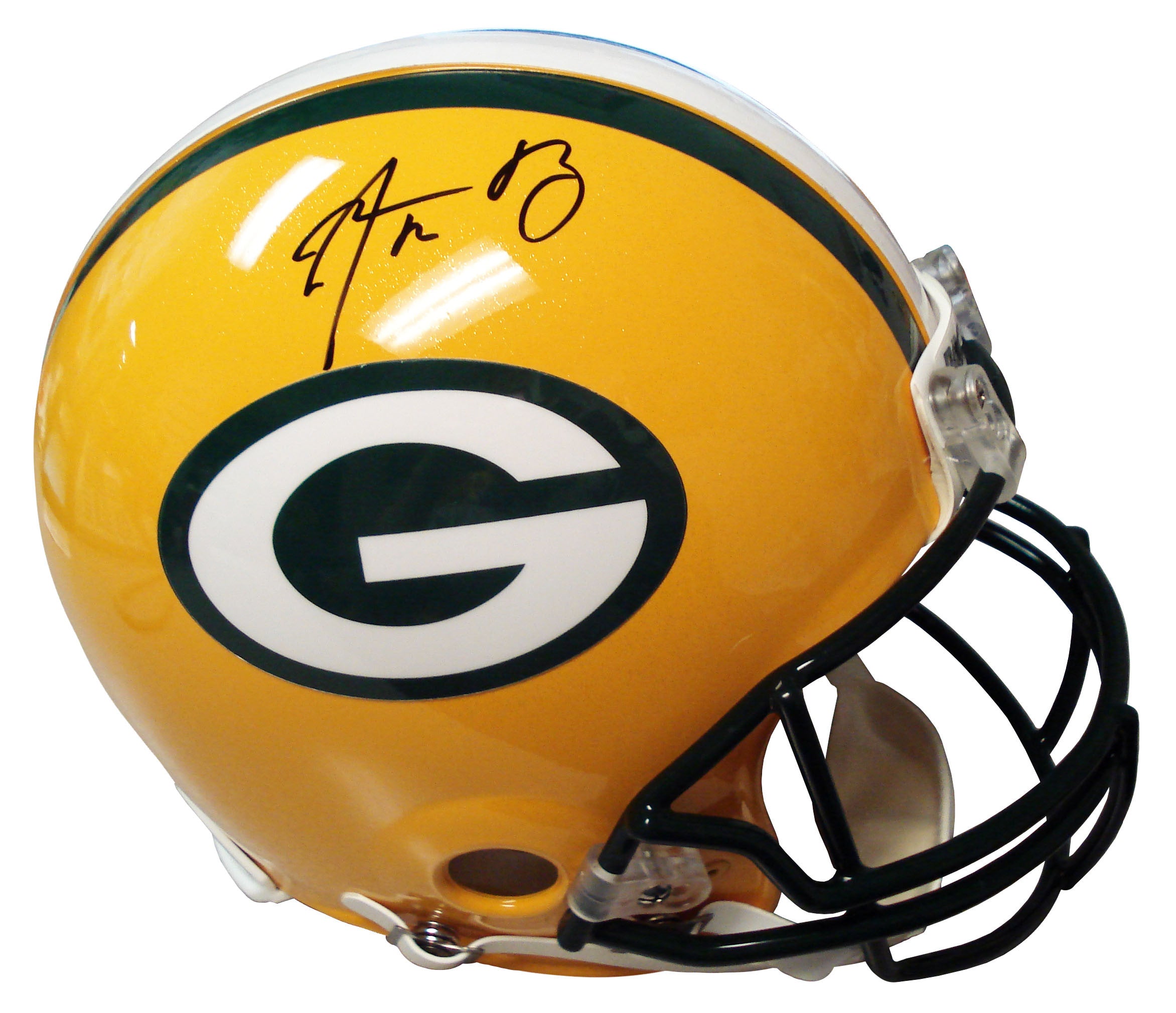 signed green bay packers helmet