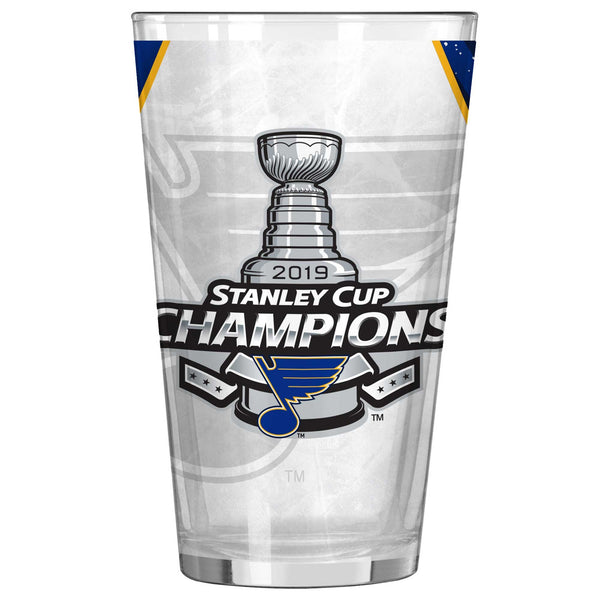St. Louis Blues 2019 Stanley Cup Champions 16oz. Sublimated Pint Glass - Fan Shop TODAY