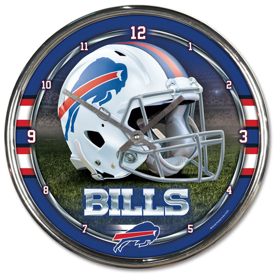 Buffalo Bills NFL Chrome Wall Clock - Fan Shop TODAY