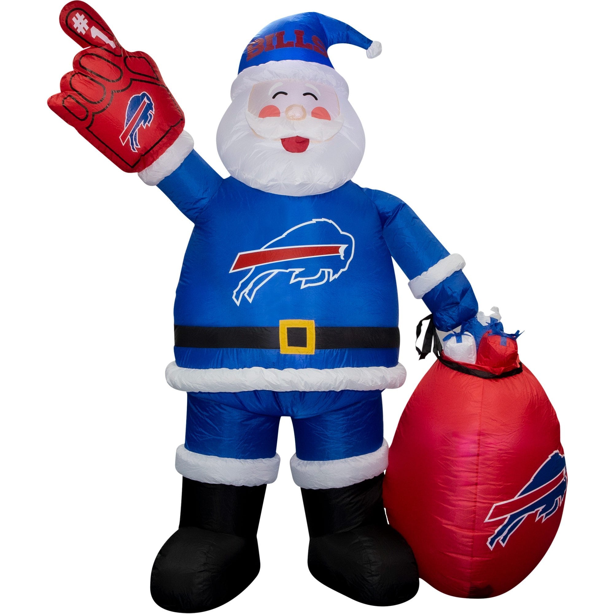 Boelter Brands Buffalo Bills 7-ft Lighted Snowman Christmas Inflatable at