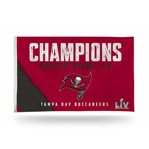Tampa Bay Buccaneers Super Bowl LV Champions 3' x 5' Banner Flag - Fan Shop TODAY