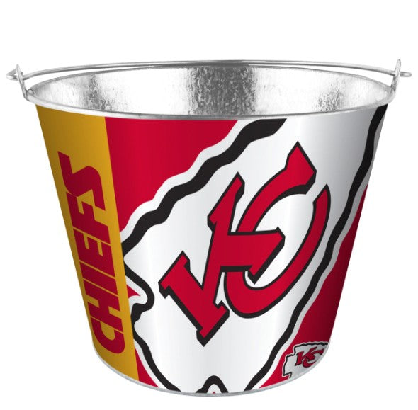 Boelter Brands - NFL Gift Bucket Set, Kansas City Chiefs 