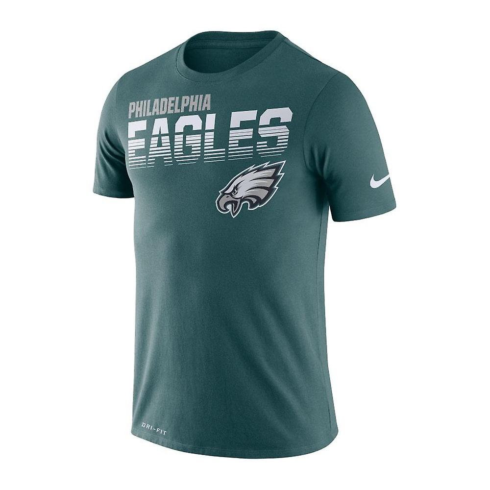 Men's Nike Midnight Green Philadelphia Eagles Team Wordmark T-Shirt