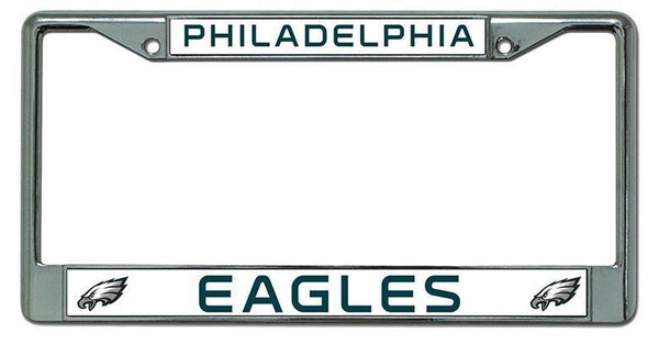 Philadelphia Eagles NFL Chrome License Plate Frame - Fan Shop TODAY