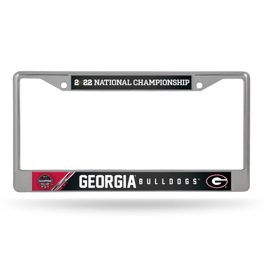 Georgia Bulldogs 2021 National Champions License Plate Frames - Fan Shop TODAY