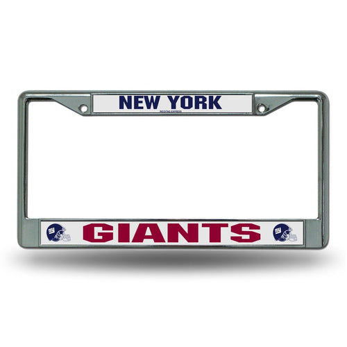 Giants NFL Chrome License Plate Frame - Fan Shop TODAY