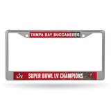 Tampa Bay Buccaneers Super Bowl LV Champions License Plate Frames - Fan Shop TODAY